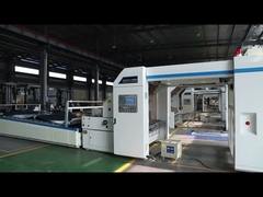 Máquina de estratificação da flauta de alta velocidade automática da máquina do laminador da flauta