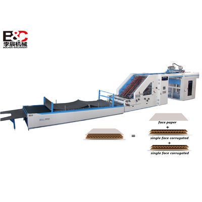 Máquina de laminação automática de flauta de 5 plissos servo 150m/min