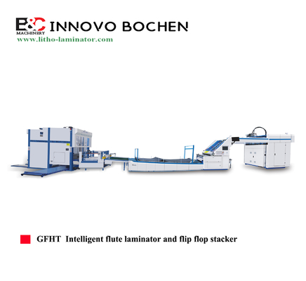 GFHT 1500 mm Máquina de laminação de cartão de alta velocidade 50 folhas/min