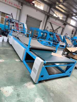 Máquina laminadora de flauta automática que suporta laminação de papelão ondulado de alto volume e produção de laminação litográfica