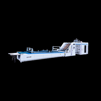 Velocidade Máxima de Laminação 200m/min Máquina Laminadora de Ondas Automática Manuseio de Espessura de Papel Superior 150-800gsm Processos de Laminação