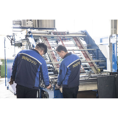 Detecção automática de papel superior e inferior máquina laminadora de flauta de alta velocidade