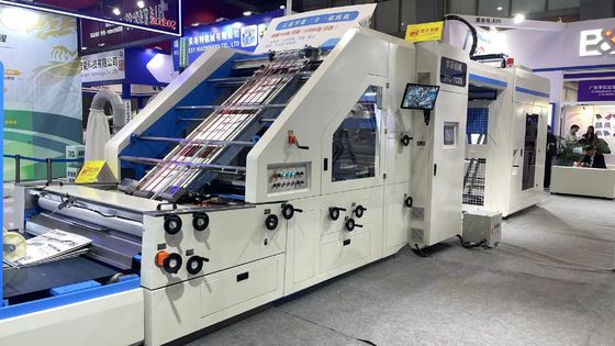 Máquina de laminação de folha corrugada Sfc de folha a folha 5 Ply Flute com controle de servo de alta velocidade