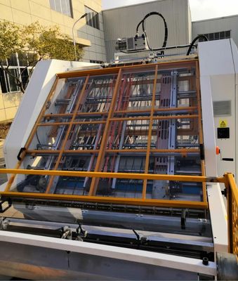 Máquina laminadora de flauta de alta velocidade de 180 m/min para laminação de cartão