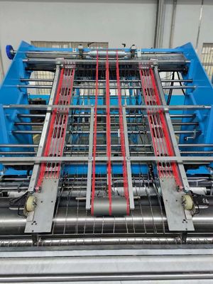 Máquina laminadora de flauta de alta velocidade de 180 m/min para laminação de cartão