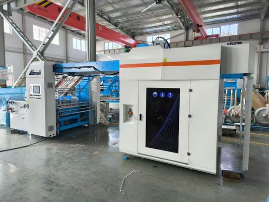 Máquina laminadora automática de servo flauta para laminação de papelão com 180 m/min de alta velocidade