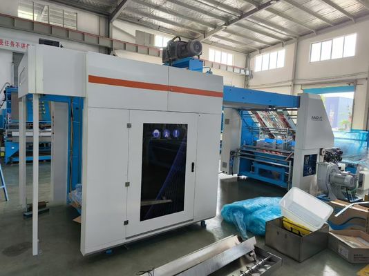 Máquina laminadora de flauta de alta velocidade de 180 m/min para laminação de papelão para caixas de embalagem de papel e cartão