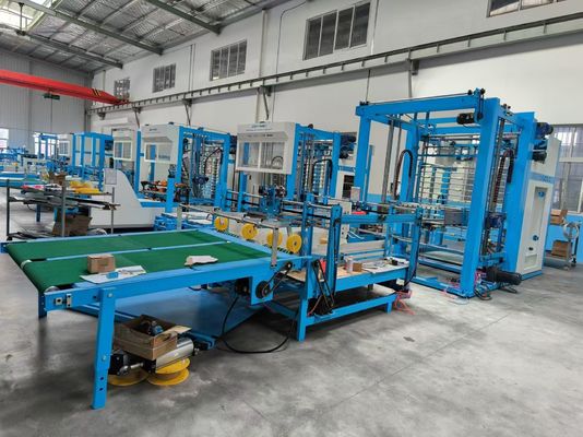 Empilhamento totalmente automatizado com máquina de empilhamento automático para produção de cartão ondulado de alta velocidade