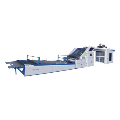 GFS-1500/GFS-1700/GFS-1900 Máquina de laminação de cartão de alta velocidade com alimentação de borda de chumbo e alinhador de folha superior