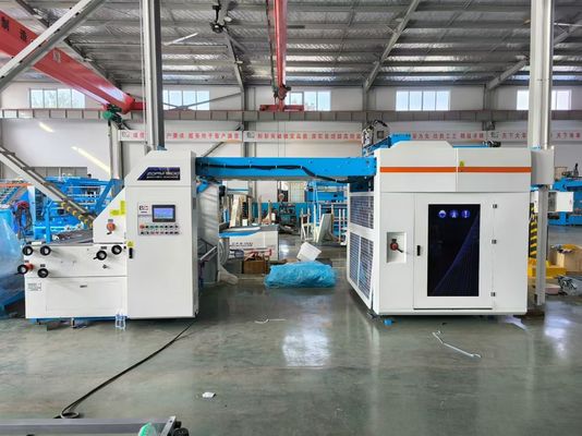 Caixas de embalagem de papel e cartão máquina laminadora automática de flauta com alta velocidade