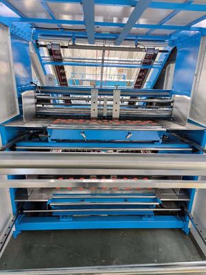 Máquina avançada de laminação de folha a folha para papel ondulado com correcção automática e controlo servo a 160 m/min