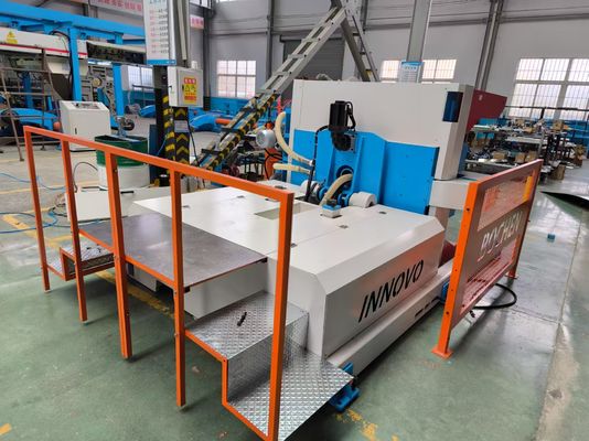 Máquina de torneamento de pilhas para remoção de poeira e alinhamento de ar na indústria de impressão e embalagem