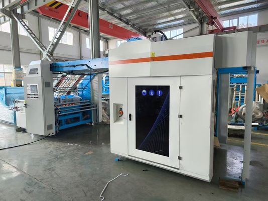 Velocidade Máxima de Laminação 200m/min Máquina Laminadora de Ondas Automática Manuseio de Espessura de Papel Superior 150-800gsm Processos de Laminação