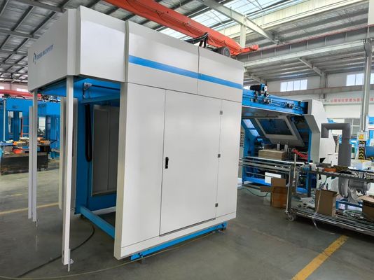 Máquina laminadora de flauta de alta velocidade de tecnologia avançada com grande rolão de anilox de aço inoxidável e sistema de cola circulante