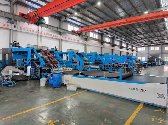 Máquina de laminação de folha a folha de papel ondulado com correcção automática e controlo servo de alta velocidade