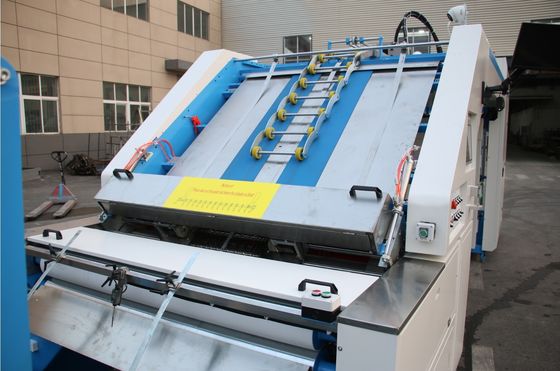 High Accuracy High Speed Flute Laminator Machine with Automatic Servo Correction Technology Model GFS1500