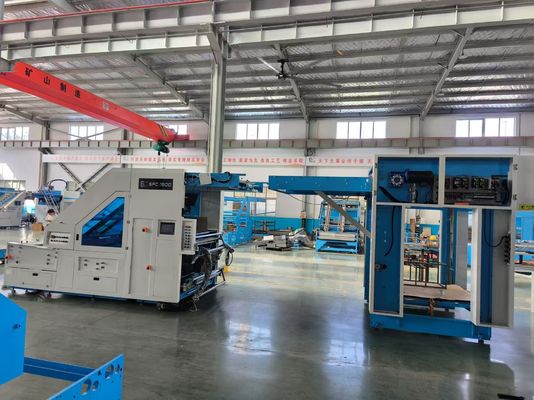 Máquina de laminação de folhas de alta precisão para papel ondulado com controle e correcção automáticos por servo