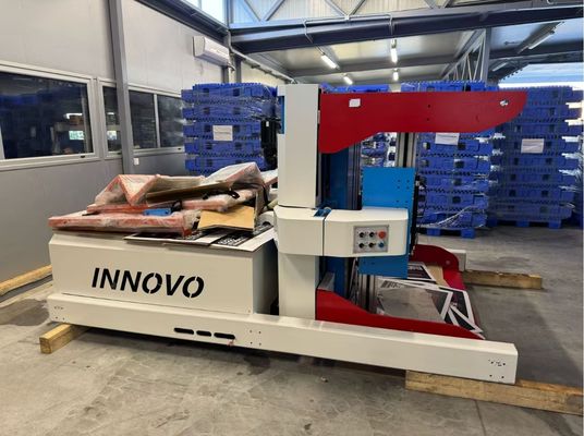 Pile Turner Machine with dust removal and air alignment designed to optimize printing and packaging efficiency and product