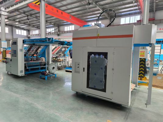 Máquina Laminadora Automática de Flauta para Sistema de Energia Elétrica Projetada para Espessura de Papel Superior de 150 a 800gsm e Tamanho Mínimo de Folha de 400X380mm