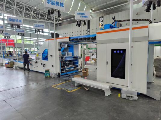 Máquina de laminação automática de folha para folha com comando servo para laminação de papel ondulado 5Ply e vários tipos de laminação