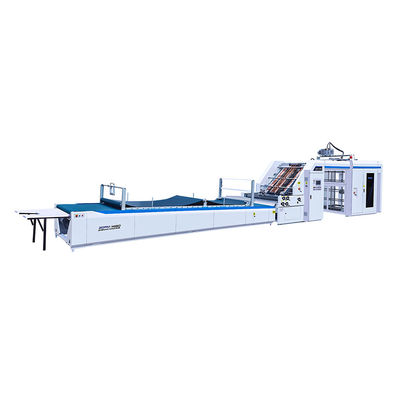 Laminador automático de flauta 150-800gsm 20kw 150m/min para fabricação de placas 380v