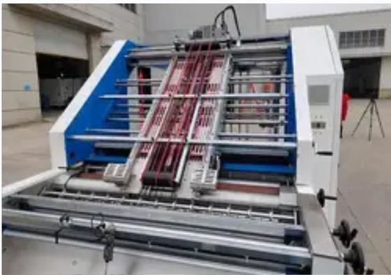 Máquina de 20KW 160m/Min High Speed Flute Laminator para a embalagem