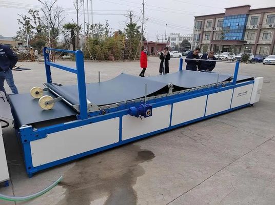 flauta de estratificação da máquina do cartão de 2200x2200mm para a cartonagem