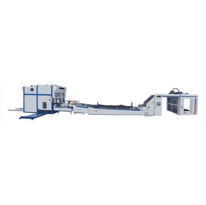 Máquina laminadora de flauta automática de alta velocidade 33KW 160m/min 1500x1500mm