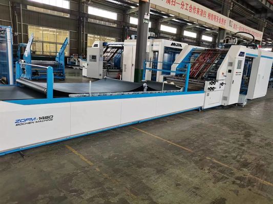 Laminador de alta velocidade automático da máquina 15000pcs/H Litho do laminador da flauta