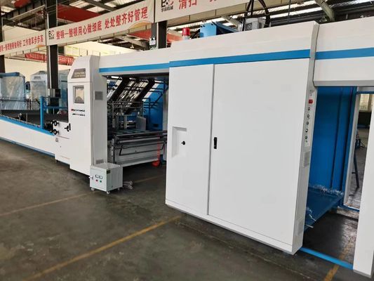 alta velocidade de 150m/Min Flute Laminator Machine 1500x1500mm para laminação ondulada