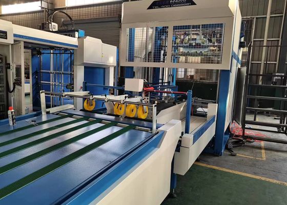 Máquina de empilhamento automático 1700 mm tela sensível ao toque Flip Flop empilhamento de folhas de alta velocidade