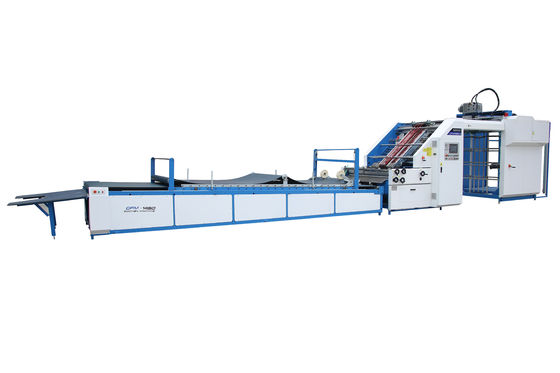 Máquina automática de alta velocidade 20kw do laminador da flauta para o cartão de estratificação da caixa