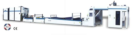 alta velocidade automática completa do laminador de 1500mm Litho com programa do PLC para laminar caixa ondulada