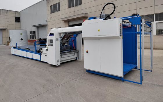 Máquina laminadora de flauta corrugadora automática folha a folha