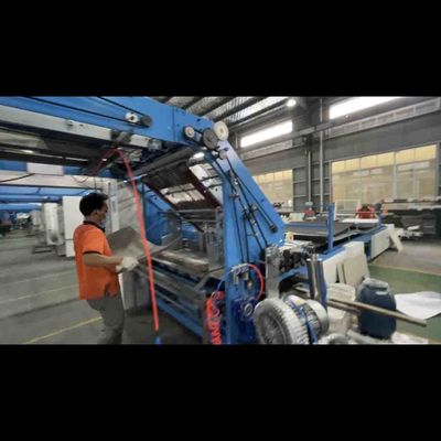 cartão de estratificação da máquina da flauta servo de alta velocidade automática de 1700mm ao corrugado