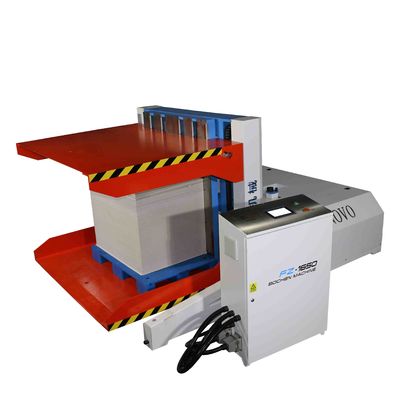 máquina de papel do falhanço de Turner Automatic Pallet Feeding Flip da carga de 1450mm