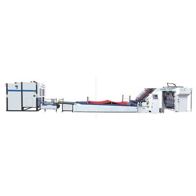 Máquina inteligente automática de alta velocidade da laminação de 1700mm Litho com o empilhador da pálete do laminador
