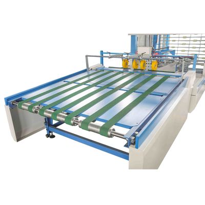 Caixa de papelão 1900 mm automática flauta máquina de papel cartão com flip flop empilhador