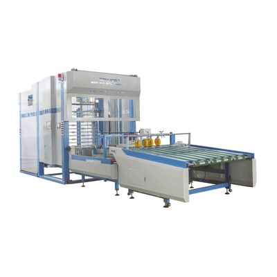 Auto folha de 1500mm para cobrir o cartão ondulado de estratificação da máquina com Turner And Stacker