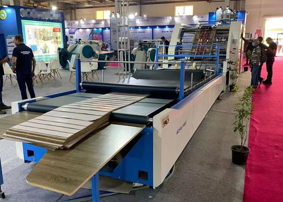 Máquina automática de laminação de papelão ondulado de alta velocidade de cima para baixo