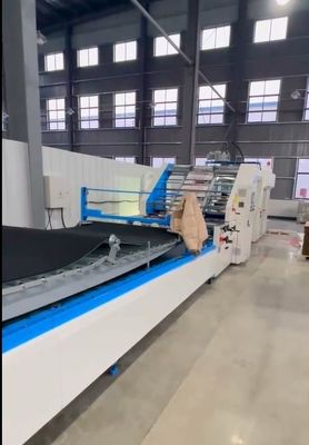 Máquina de montagem de papelão ondulado Laminação automática de alta velocidade