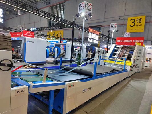 Máquina de estratificação 5ply três da flauta ondulada automática em um Multifuncational
