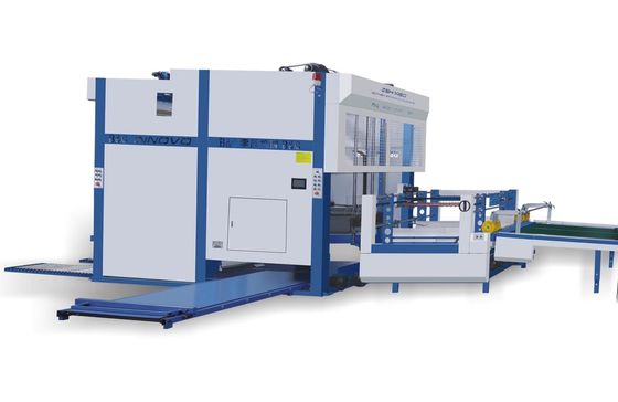 Lito laminador máquina de empilhadeira de paletes automática para cartão ondulado