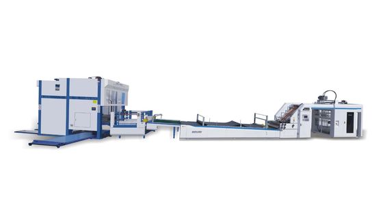 Laminador automático de flauta litóide de alta velocidade 800gm para cartão ondulado