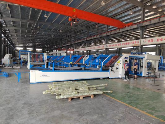 150m/min Máquina laminadora de folha de alta velocidade para folha de flauta automática para caixa de papelão