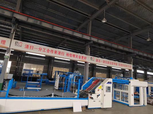 Máquina de laminação de flauta da série ZGFM de 1500 mm folha a folha automática para cartão ondulado