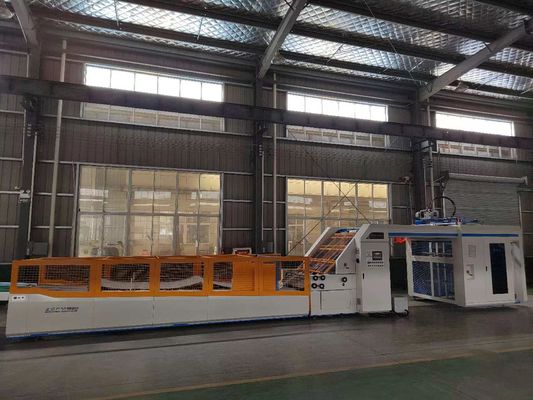 Máquina de laminação automática de flauta de papel ondulado ZGFM-H folha a folha com alta velocidade de 180 m/min
