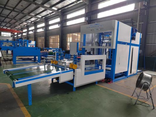 Máquina de empilhamento automático de acessórios de laminação por flauta para produção de cartão ondulado