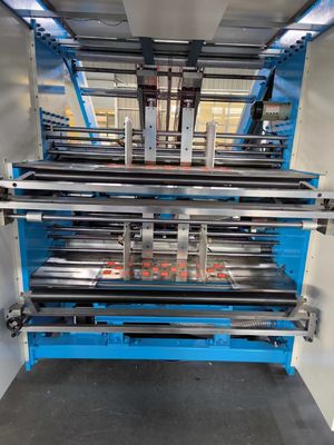 Máquina laminadora de flauta de caixa de cartão corrugado de servo de alta velocidade