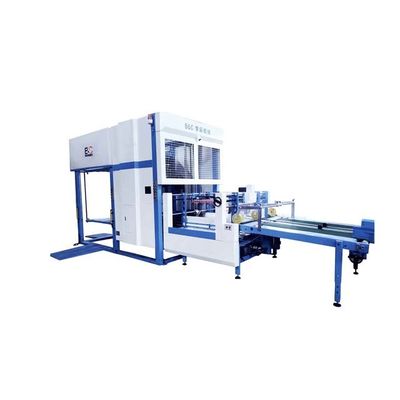 Máquina de empilhamento automática de papel de paletização dupla de alta eficiência